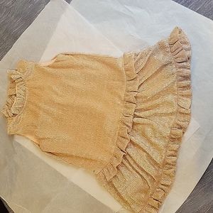 Kate Spade ♠️ 2T Gold dress